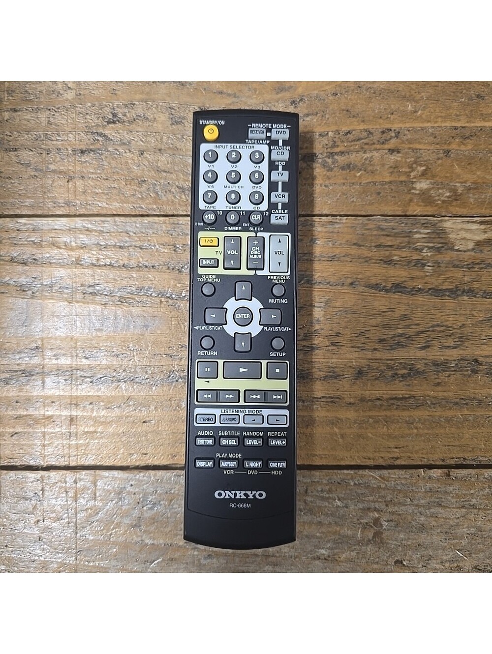 Genuine ONKYO RC-647M RC-649M RC-668M RC-690M AV Receiver Remote TESTED